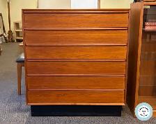 Wonderful Westnofa Norway Mid Century Teak Highboy at Charmaines - Photo 2