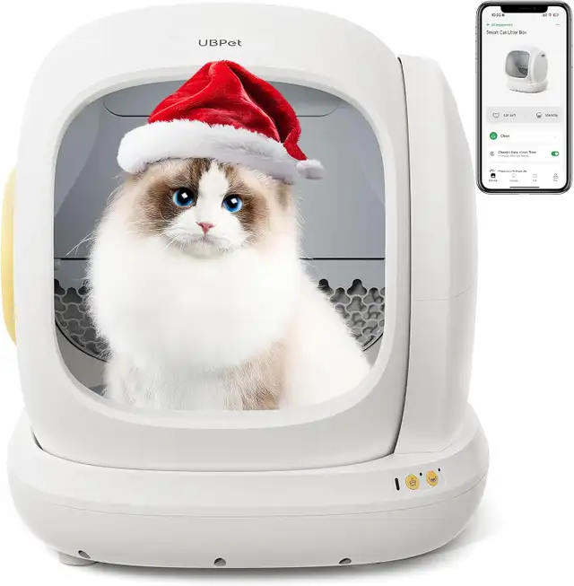 Like New UBPet Self Cleaning Cat Litter Box For Sale