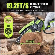 Brand New 21V Cordless Mini Chainsaw For Sale - Photo 9