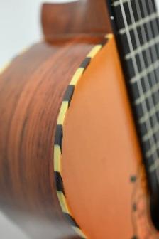 Classical Guitar Takeharu Lady Size LGT31B Natural with Case - Photo 9