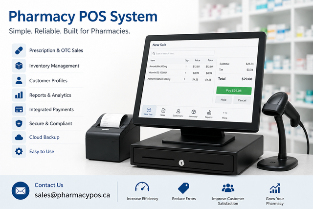 POS System for Modern Pharmacies  Fast, Reliable & Easy-to-Use