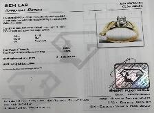 14Kt Two-Tone Gold 0.25ct Diamond Solitaire Ring $1085 - Photo 7