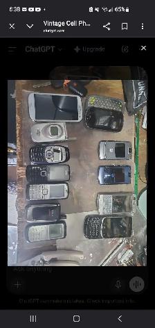 vintage cell phones