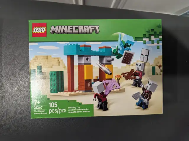LEGO 21267 Minecraft The Illager Desert Patrol