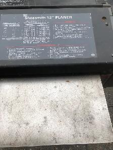 Shop Smith Planer - Photo 3