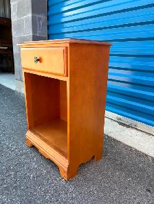 Solid Wood Side Table - Photo 2