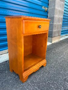 Solid Wood Side Table - Photo 3