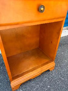 Solid Wood Side Table - Photo 5