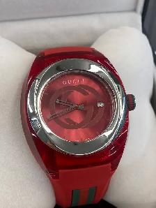 Gucci 137.1 Sync Watch Red - 46mm - Photo 2