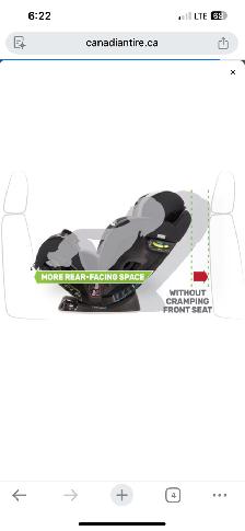 Even flow Baby seat — size adjustable. Used for one week only. - Photo 3