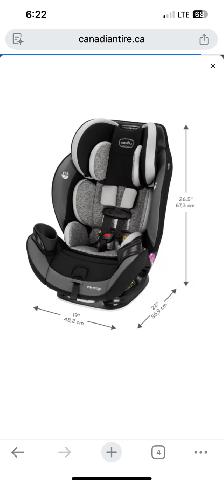 Even flow Baby seat — size adjustable. Used for one week only. - Photo 4