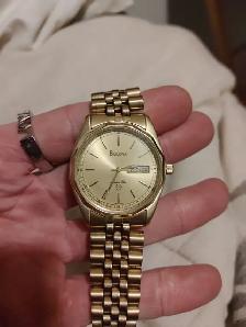 Like New  BULOVA Gold plated Watch