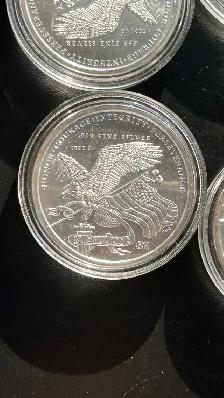 5 troy ounces, Donald Trump,  pure .999% silver coins - Photo 3