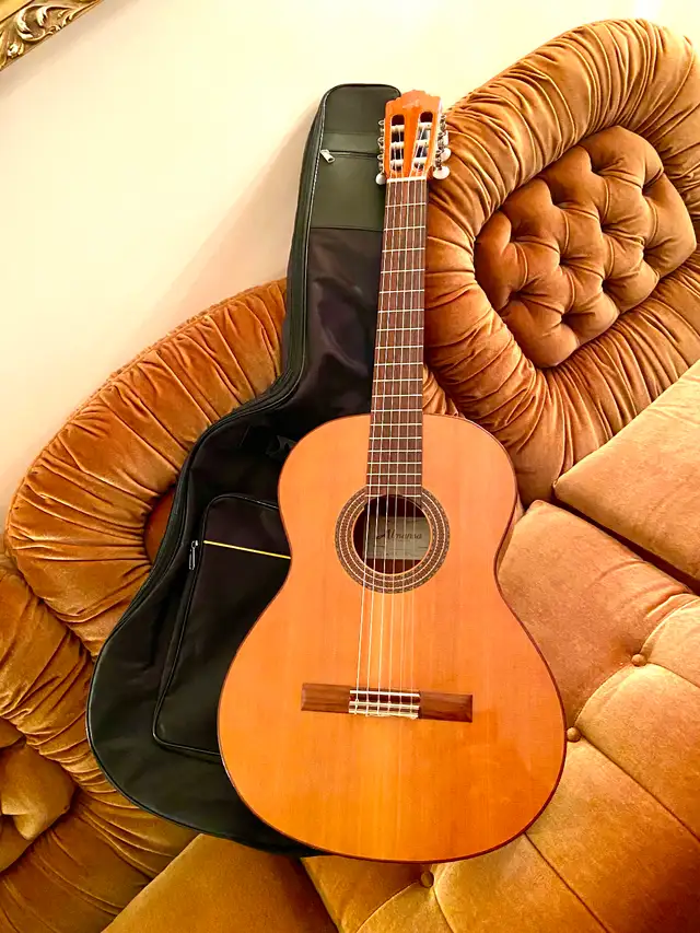 ALMANSA 403 Cedro Classical Guitar, Spain, Case, Excellent!!
