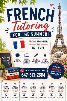 French Summer Tutor