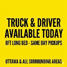 Same-Day Junk Removal & Hauling - Large 8ft Truck Bed