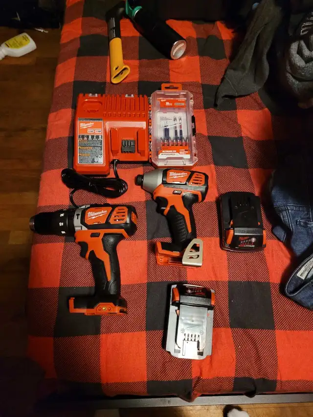 Milwaukee impact abd drill combo