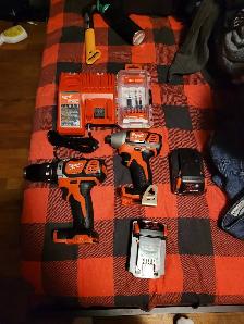 Milwaukee impact abd drill combo
