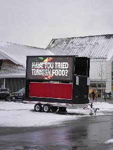 Mobile LED Sign Trailer - Photo 2