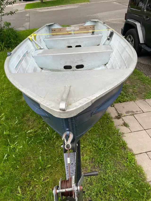 14’ aluminum boat springbok