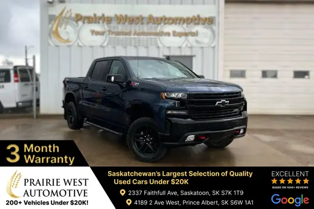 2020 Chevrolet Silverado 1500 Crew Cab LT Trail Boss 5.3L V8 |Su