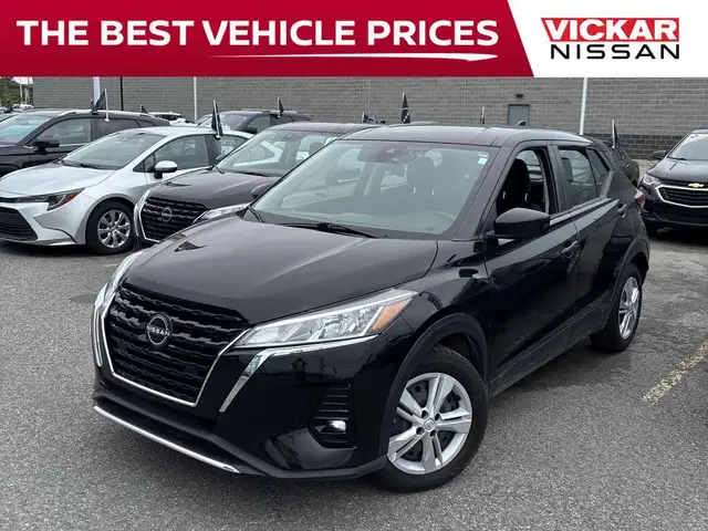 2024 Nissan Kicks S |BACKUP CAM|LANE KEEP|BLIND SPOT|APPLE ANDRI