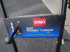 Moving Sale:  Toro 522 Snow Blower - Photo 3