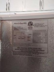 Frigidaire convertible fridge to freezer for sale like new