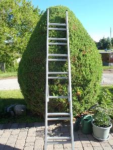 Moving Sale:  8 Foot Aluminum Extension Ladder