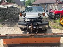 2005 Chevy Silverado 2500 HD Duramax diesel plough truck