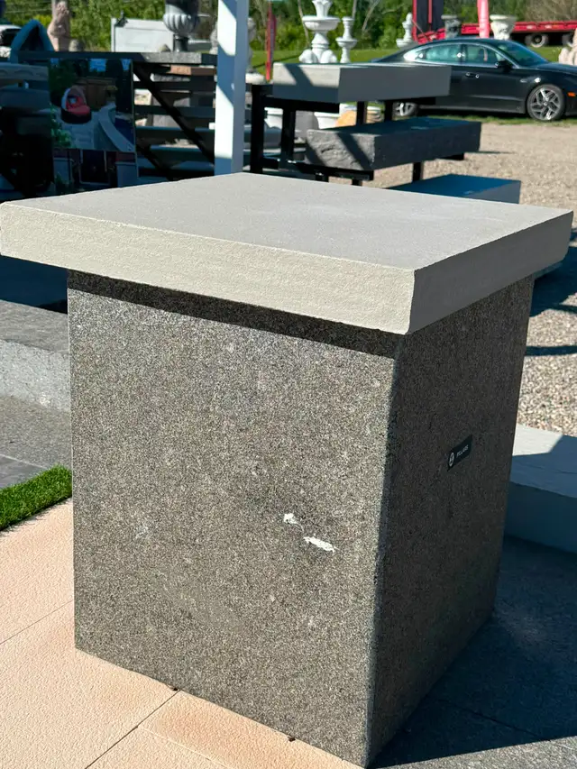 Silver Grey Natural Stone Pillars – $950 Each