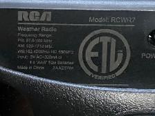 RCA Weather Radio RCWR7 - Photo 3