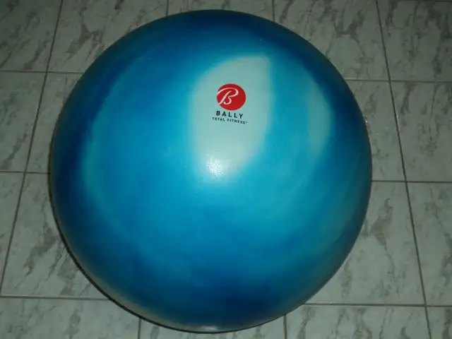Exercise ball.