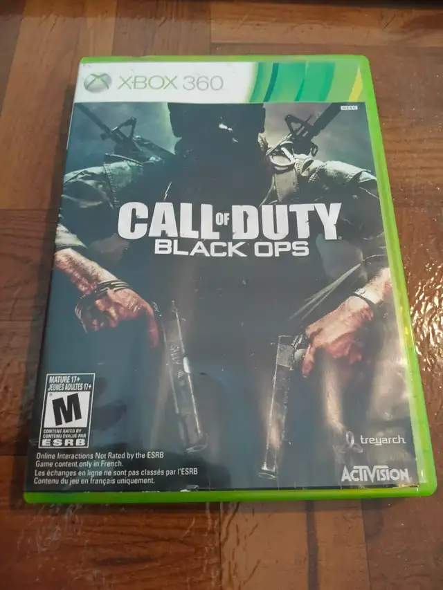 Call of Duty Black Ops (Microsoft Xbox 360, 2010) CIB COMPLETE
