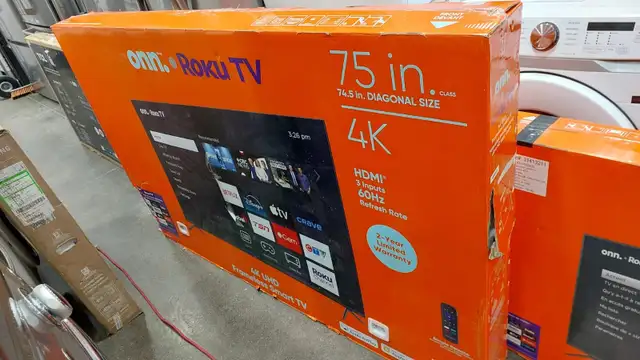 Tv - 75 Onn M25144 - MT 4K UHD Roku Smart