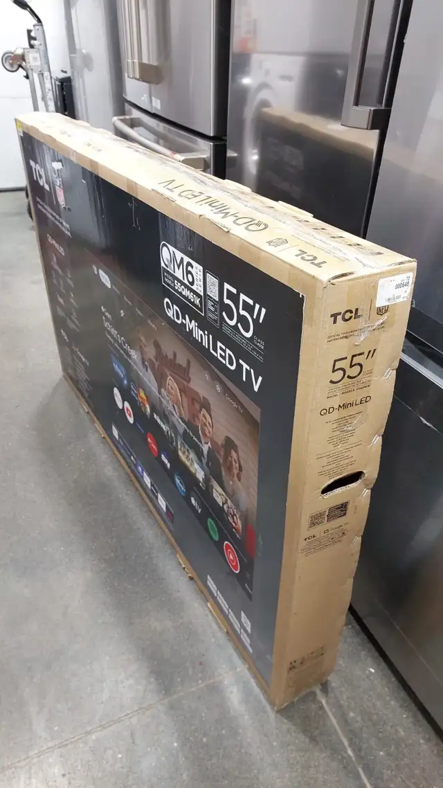 Tv - 55 TCL 55QM61K QM6 Series - QD - Mini LED Smart