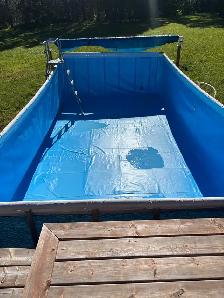 above ground pool