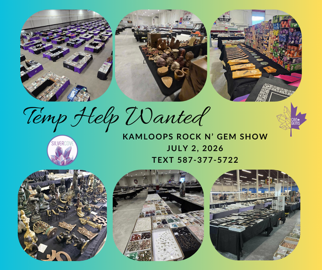 Temporary Event Staff – Kamloops Rock N' Gem Show