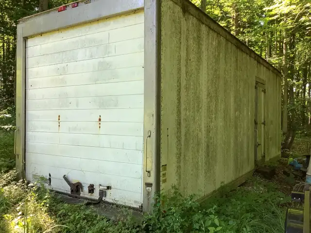 Insulated storage truck box