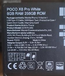 Xiaomi Poco X8 Pro 8/256 blanc - Photo 5