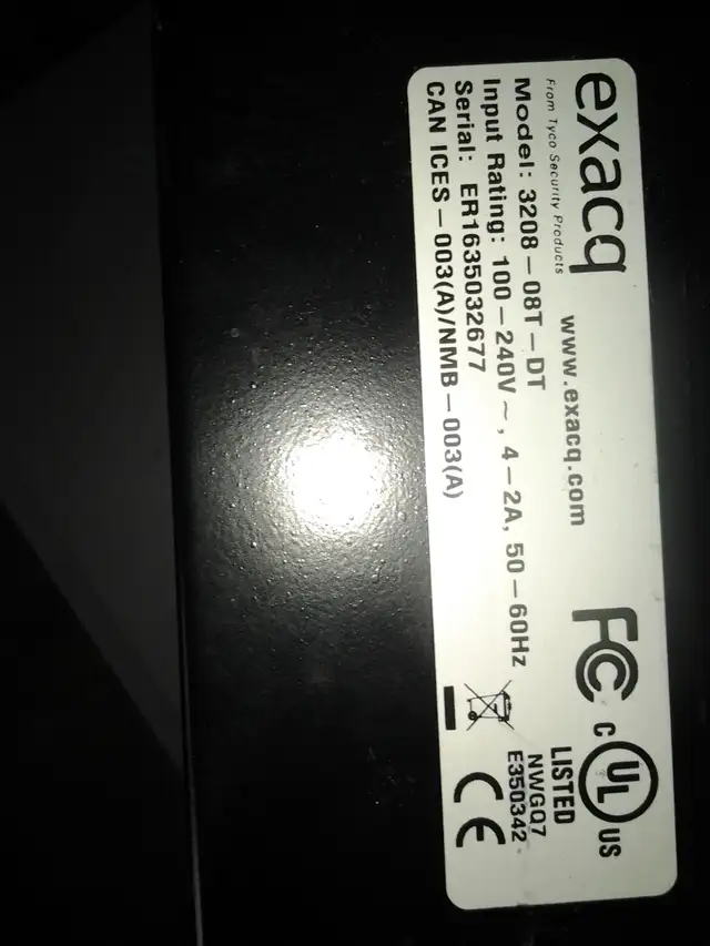 exacqVision NVR 32 ip camera 8tb hdmi 500  security camera ptz c