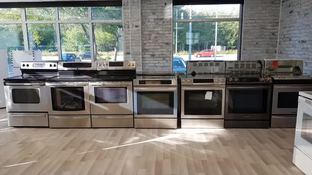 Cuisinière-Frigo-Laveuse-Secheuse-Congelateur