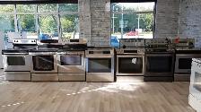Cuisinière-Frigo-Laveuse-Secheuse-Congelateur