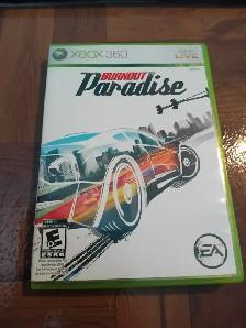 Burnout Paradise (Microsoft Xbox 360, 2009) CIB