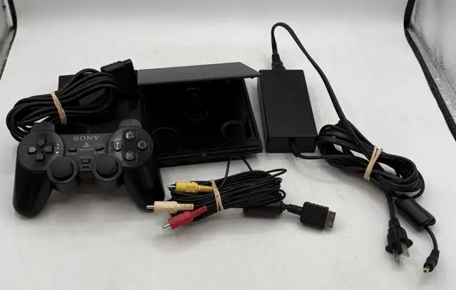 Slim Playstation 2 Complete with PS2 Controller & Wires