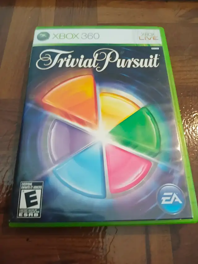 Trivial Pursuit Xbox 360 Microsoft CIB Complete Authentic