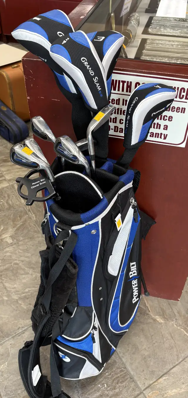 Powerbilt Grand Slam CG 11pc Golf Club Set with Bag