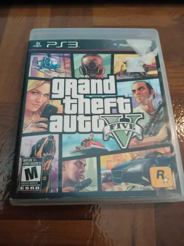Grand Theft Auto V 5 - No Map (PlayStation 3, 2013) PS3