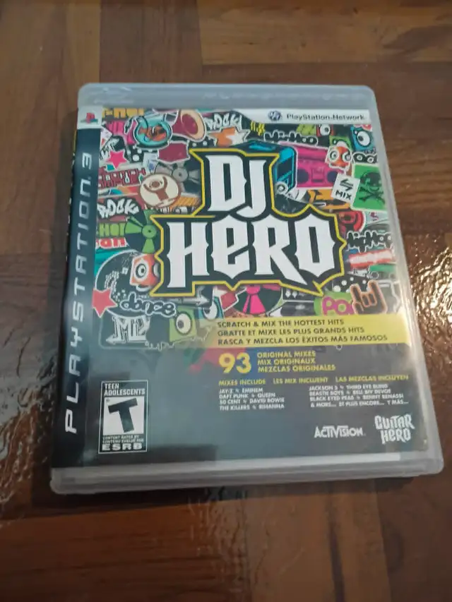 DJ Hero (Sony PlayStation 3, 2009) PS3 CIB Complete Tested!