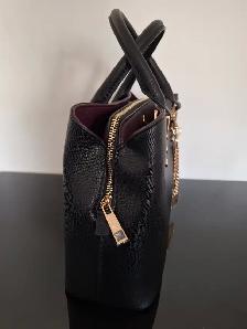 Aldo Legoiri Black and Gold Purse / Bag - Photo 2